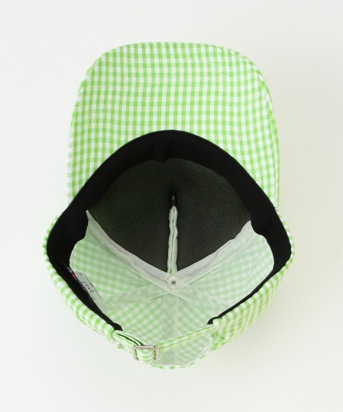 by LOVEiT（バイラビット）の「クマ耳ギンガムチェックキャップ（キャップ・キッズ・ブラック/グリーン/ラベンダー・M/L）」の18枚目の写真