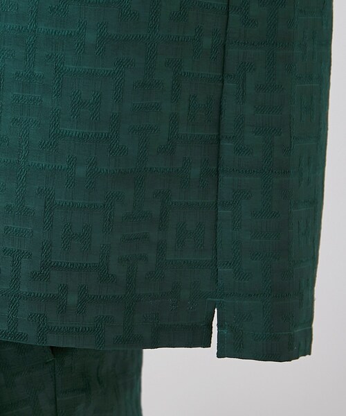 tk.TAKEO KIKUCHI(ティーケータケオキクチ)の「◆シャドウジャガードオープンカラーシャツ(シャツ/ブラウス・メンズ・オレンジ系その他5/ブラック系3/ダークグリーン系3・03/02)」の10枚目の写真