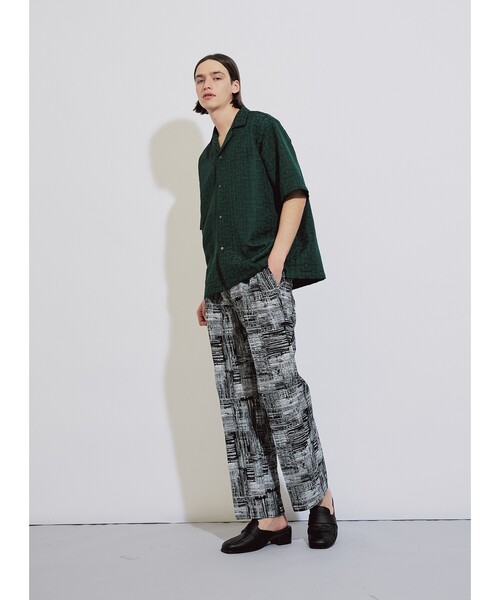 tk.TAKEO KIKUCHI(ティーケータケオキクチ)の「◆シャドウジャガードオープンカラーシャツ(シャツ/ブラウス・メンズ・オレンジ系その他5/ブラック系3/ダークグリーン系3・03/02)」の22枚目の写真