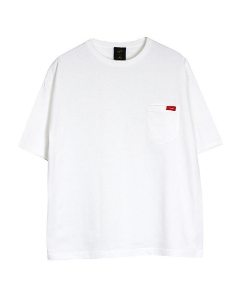 Leyline(レイライン)の「【Leyline】ビッグシルエットポケットTシャツ/bs pocket tee(Tシャツ/カットソー・メンズ・ブラック/ホワイト/グリーン/ベージュ・MEDIUM/LARGE/X-LARGE)」の13枚目の写真