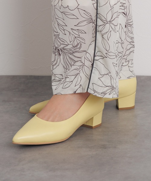 HIMIKO（ヒミコ）の「【Made in Japan】ポインテッドトゥソフトパンプス/635104（パンプス・レディース・アイボリー/ブラウン/ブラック/ベージュ/ピンク/ネイビー/イエロー/レッド/グレー・23.0cm/24.0cm/25.0cm/22.5cm/24.5cm/22.0cm/23.5cm/21.5cm/25.5cm/26.0cm/26.5cm）」の8枚目の写真