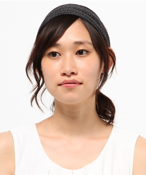 チャイハネ（チャイハネ）の「【チャイハネ】サワティヘアバンド（ユニセックス）（ヘアバンド・レディース・ブラック/カーキ/ターコイズブルー/ホワイト・FREE）」の9枚目の写真