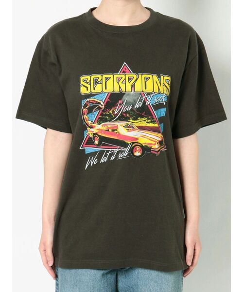 Ungrid（アングリッド）の「SCORPIONSロゴTee（Tシャツ/カットソー・レディース・チャコールグレー・FREE）」の12枚目の写真