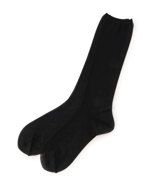 UNTITLED（アンタイトル）の「◆シアーラメソックス（ソックス/靴下・レディース・ライトベージュ/ブラック/ブロンズ・99）」の2枚目の写真