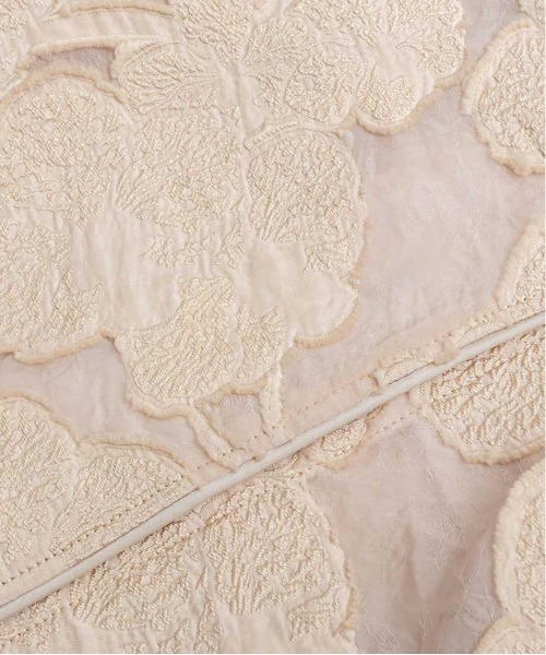 RANDA（ランダ）の「フラワージャガードナロースカート（スカート・レディース・ブルー/ピンク/イエロー・0/1）」の22枚目の写真