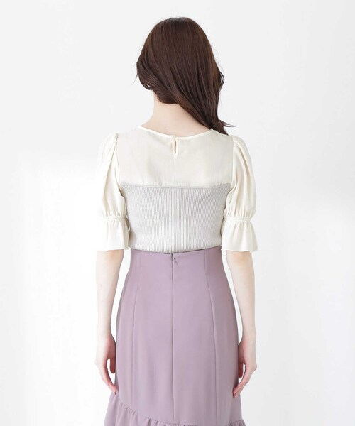 PROPORTION BODY DRESSING（プロポーションボディドレッシング）の「ビスチェドッキングニット / 1213170412（ニット/セーター・レディース・パープル/グレー/ネイビー・FREE）」の20枚目の写真