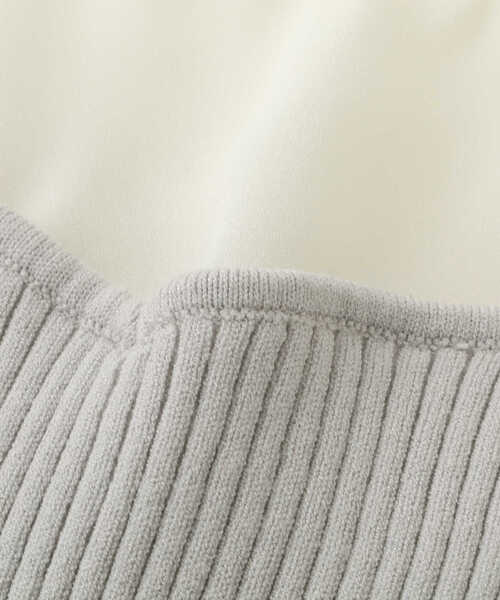 PROPORTION BODY DRESSING（プロポーションボディドレッシング）の「ビスチェドッキングニット / 1213170412（ニット/セーター・レディース・パープル/グレー/ネイビー・FREE）」の21枚目の写真