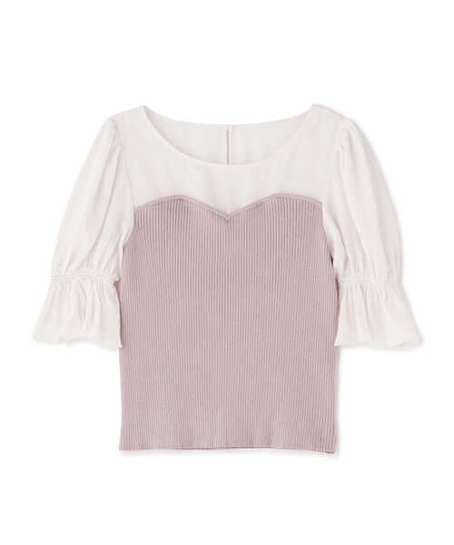 PROPORTION BODY DRESSING（プロポーションボディドレッシング）の「ビスチェドッキングニット / 1213170412（ニット/セーター・レディース・パープル/グレー/ネイビー・FREE）」の22枚目の写真