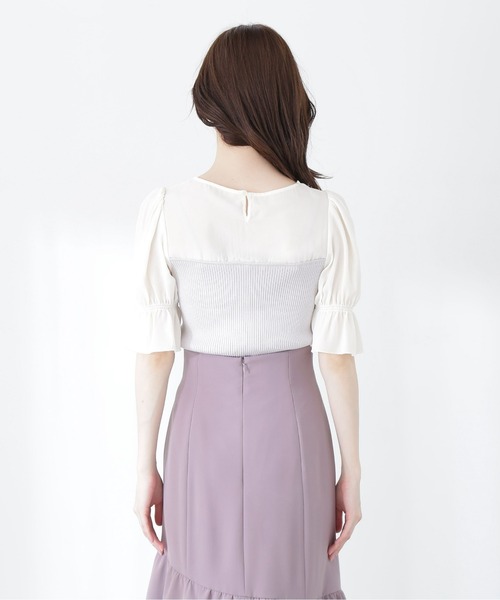 PROPORTION BODY DRESSING（プロポーションボディドレッシング）の「ビスチェドッキングニット / 1213170412（ニット/セーター・レディース・パープル/グレー/ネイビー・FREE）」の7枚目の写真