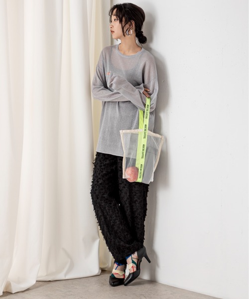 MILLION CARATS(ミリオンカラッツ)の「【GIFT】-TRICOTE- ラインパッチソックス(ソックス/靴下・レディース・ブラック/オフホワイト・FREE)」の4枚目の写真