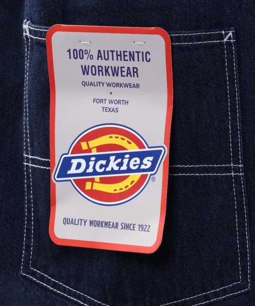 Dickies(ディッキーズ)の「【別注限定展開】Dickies ディッキーズ ジップオーバーオール(サロペット/オーバーオール・メンズ・ブラック/ワンウォッシュ/カーキブラウン・M/L/XL)」の6枚目の写真
