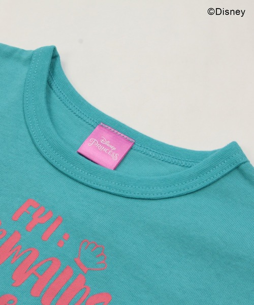 JAM & LINK(ジャムアンドリンク)の「〈ディズニー〉プリンセス/半袖Tシャツ(Tシャツ/カットソー・キッズ・パープル/ターコイズブルー・80cm/90cm/100cm/110cm/120cm/130cm/140cm)」の14枚目の写真