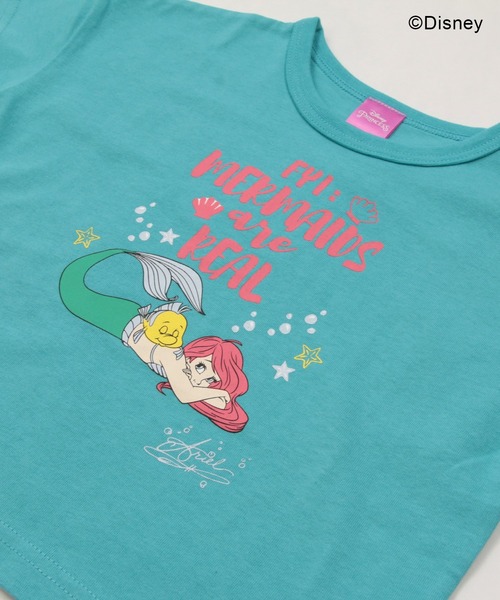JAM & LINK(ジャムアンドリンク)の「〈ディズニー〉プリンセス/半袖Tシャツ(Tシャツ/カットソー・キッズ・パープル/ターコイズブルー・80cm/90cm/100cm/110cm/120cm/130cm/140cm)」の9枚目の写真