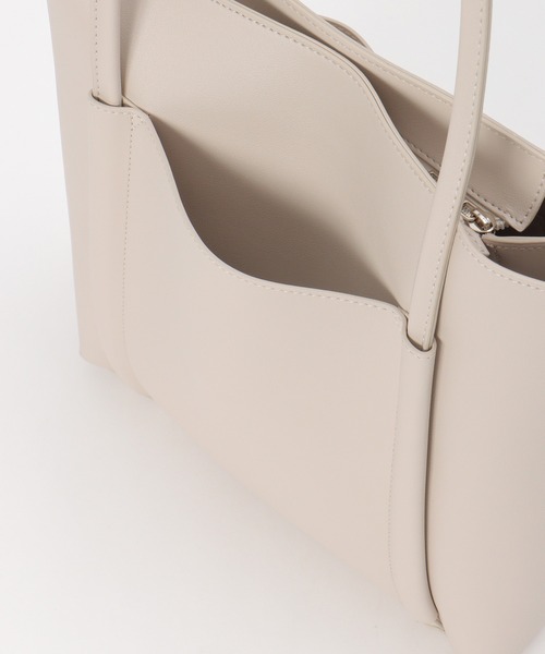notch.（ノッチ）の「縦型トートバッグ（トートバッグ・レディース・ブラック/ベージュ/グレー・ONESIZE）」の19枚目の写真