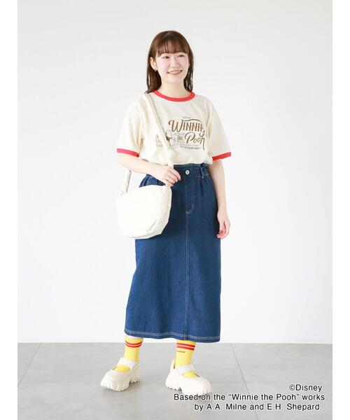 ehka sopo（エヘカソポ）の「【Disney】くまのプーさん/キルティングバッグ（ハンドバッグ・レディース・マスタード/キナリ・ﾌﾘ-）」の21枚目の写真