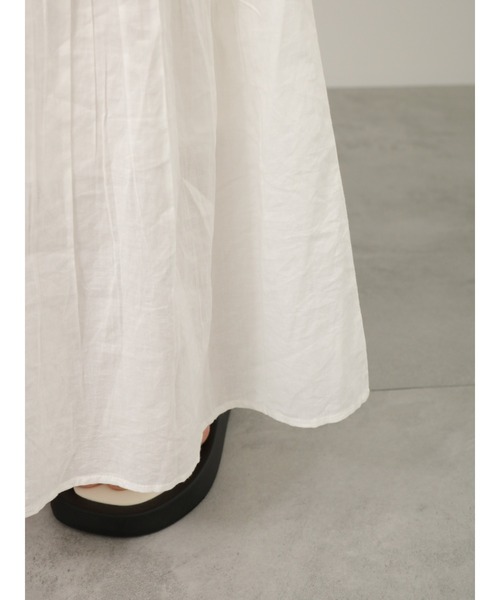 Lugnoncure（ルノンキュール）の「レースタックスカート（スカート・レディース・オレンジ/チャコール/オフホワイト・ﾌﾘ-）」の21枚目の写真