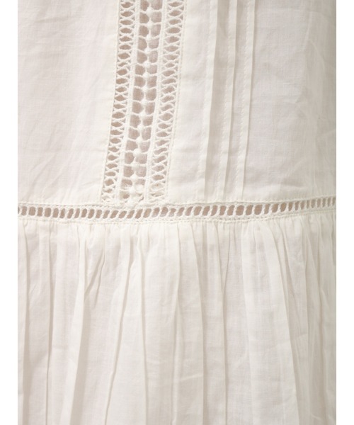 Lugnoncure（ルノンキュール）の「レースタックスカート（スカート・レディース・オレンジ/チャコール/オフホワイト・ﾌﾘ-）」の22枚目の写真