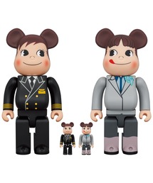BE@RBRICK(�x�A�u���b�N)�́�ANA�I���W�i����BE@RBRICK for ANA CAPTAIN �|�R����� & CA10��� �y�R����� 100�� & 400�� 4�̃Z�b�g(�t�B�M���A)