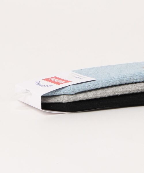 UNION STATION（ユニオンステーション）の「【Healthknit】ステップインソックス3Pセット（ソックス/靴下・レディース・ブルー系その他/ホワイト系その他・FREE）」の3枚目の写真