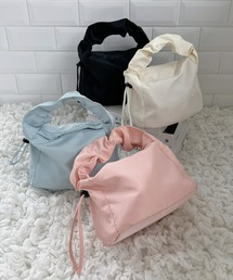 くしゅくしゅナイロンワンハンドルバッグ
