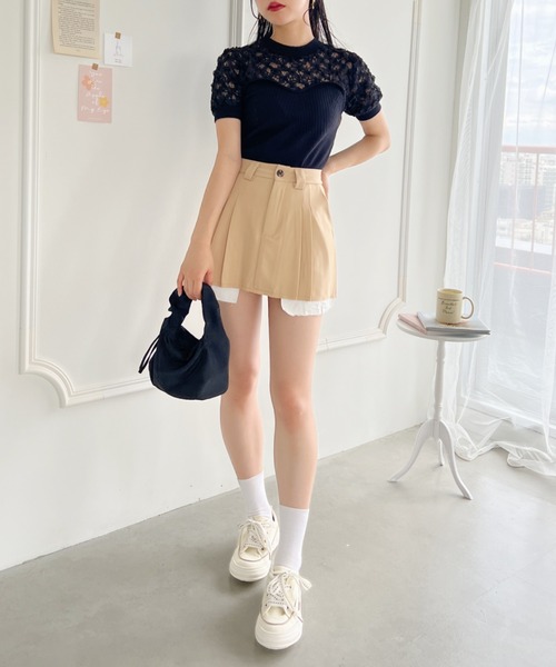 Loueme(ルエム)の「くしゅくしゅナイロンワンハンドルバッグ(ハンドバッグ・レディース・オレンジ/ブラック/イエロー/ホワイト/ライトブルー/ピンク/パープル/グリーン・FREE)」の18枚目の写真