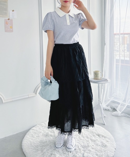 Loueme(ルエム)の「くしゅくしゅナイロンワンハンドルバッグ(ハンドバッグ・レディース・オレンジ/ブラック/イエロー/ホワイト/ライトブルー/ピンク/パープル/グリーン・FREE)」の20枚目の写真