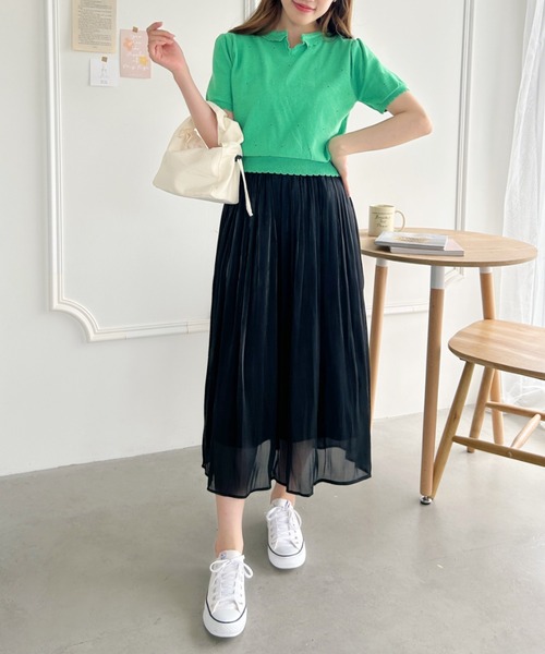 Loueme(ルエム)の「くしゅくしゅナイロンワンハンドルバッグ(ハンドバッグ・レディース・オレンジ/ブラック/イエロー/ホワイト/ライトブルー/ピンク/パープル/グリーン・FREE)」の16枚目の写真
