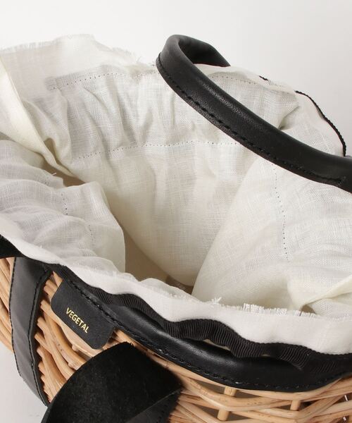 Flea Store（フリーストア）の「【Flea Store Vegetal】Jen S（かごバッグ・レディース・ブラック系1/ブラウン系1/ブラック/ブラウン・FREE）」の5枚目の写真