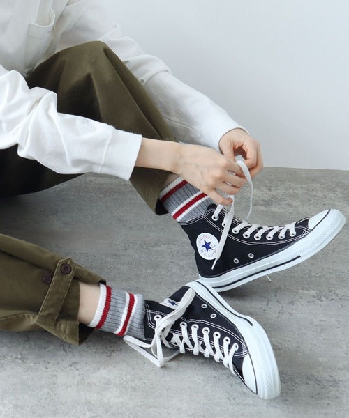 PAR ICI(パーリッシィ)の「BASIC ラインソックス(ソックス/靴下・レディース・レッド/ブルー/グリーン・FREE)」の10枚目の写真