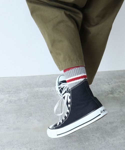 PAR ICI(パーリッシィ)の「BASIC ラインソックス(ソックス/靴下・レディース・レッド/ブルー/グリーン・FREE)」の14枚目の写真