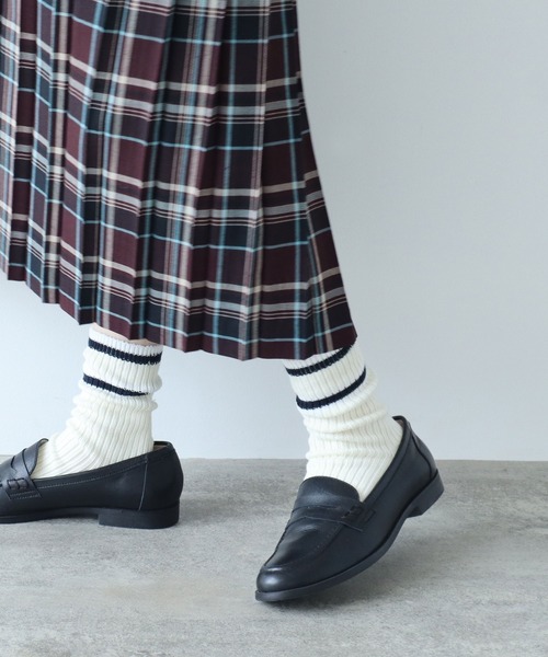 PAR ICI(パーリッシィ)の「BASIC ラインソックス(ソックス/靴下・レディース・レッド/ブルー/グリーン・FREE)」の17枚目の写真