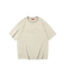 TGNS（ツーガンズ）の「【TGNS】Slogan Embroidery Basic Tee / 【ツーガンズ】スローガンロゴプリント半袖Tシャツ（Tシャツ/カットソー）」