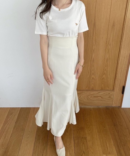 セール】[ Ogue. ］high waist pleats volume sk（ハイウエスト