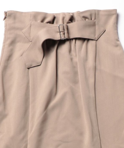 セール】[ Ogue. ］high waist pleats volume sk（ハイウエスト