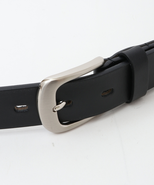 MEN'S MELROSE（メンズメルローズ）の「イタリアンレザーベルト（ベルト・メンズ・ブラウン/ブラック・9）」の5枚目の写真