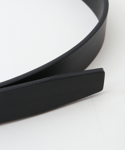 MEN'S MELROSE（メンズメルローズ）の「イタリアンレザーベルト（ベルト・メンズ・ブラウン/ブラック・9）」の4枚目の写真