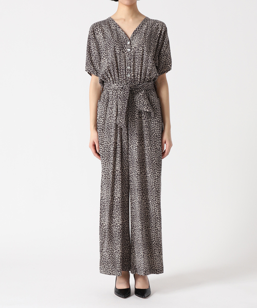 journal standard L'essage(ジャーナルスタンダードレサージュ)の「《追加2》【LUSANA / ルサーナ】jen jumpsuit:ジャンプスーツ(つなぎ/オールインワン・レディース・ブラック系その他・SMALL)」の5枚目の写真