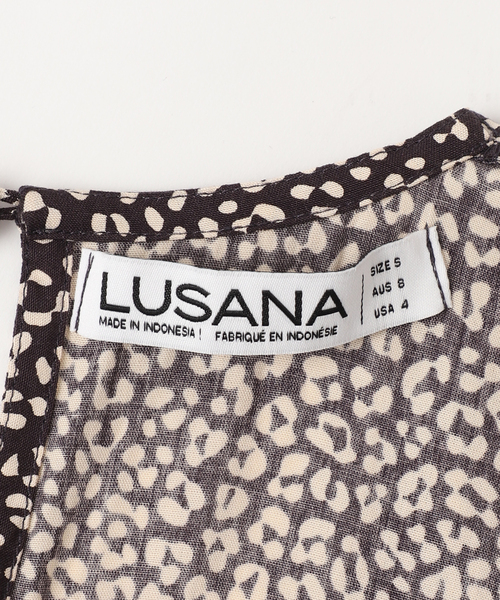 journal standard L'essage(ジャーナルスタンダードレサージュ)の「《追加2》【LUSANA / ルサーナ】jen jumpsuit:ジャンプスーツ(つなぎ/オールインワン・レディース・ブラック系その他・SMALL)」の19枚目の写真