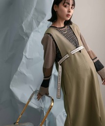 ロゴテープVネックジャンスカ