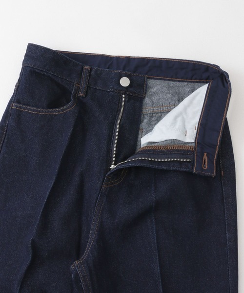 SENSE OF PLACE by URBAN RESEARCH（センスオブプレイスバイアーバンリサーチ）の「センタープレスフレアデニム（デニムパンツ・レディース・ワンウォッシュ/アイボリー/ブラック/ライトインディゴブルー・SMALL/MEDIUM/TALL/X-SMALL/LARGE）」の5枚目の写真