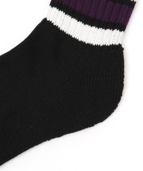 LAKOLE（ラコレ）の「カラーラインショートソックス / 970144（ソックス/靴下・メンズ・パープル/レッド/イエロー/グリーン/ワイン/イエロー系その他/スモーク/ライトグレー/オレンジ/カーキ・FREE）」の16枚目の写真