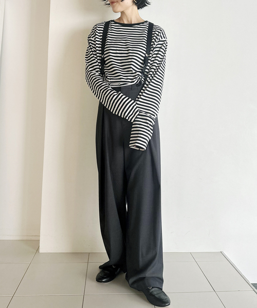 プロヴォーク　Provoke U by SPICK&SPAN｜PROVOKE/プロヴォーク cut out long sleeve