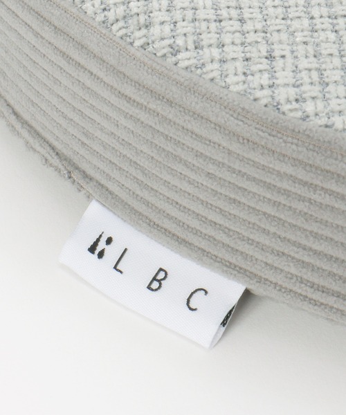 LBC(エルビーシー)の「ラウンドコンビシートクッション H4cm(クッション/クッションカバー・レディース・グレー/ベージュ/ネイビー・FREE)」の8枚目の写真