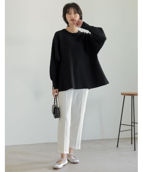 Re:EDIT（リエディ）の「スクエアトゥバレエシューズ（パンプス・レディース・シルバー/ベージュ/ブラック・SMALL/MEDIUM/X-LARGE/LARGE）」の10枚目の写真