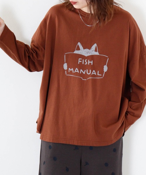 EMAGO ﾜｲﾄﾞﾌﾟﾙｵｰﾊﾞｰ（Tシャツ/カットソー）｜Emago（イマゴ）