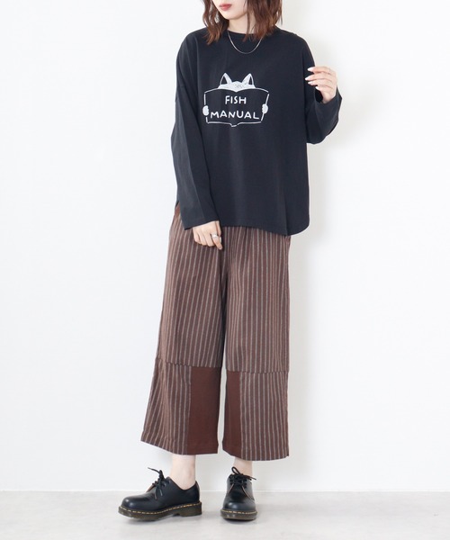 Emago（イマゴ）の「EMAGO ﾜｲﾄﾞﾌﾟﾙｵｰﾊﾞｰ（Tシャツ/カットソー