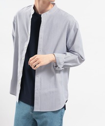 GLOBAL WORK Smile Seed Store（グローバルワーク スマイルシードストア）の「ポリエステルオックスバンドカラーシャツ/17589（シャツ/ブラウス・メンズ）」