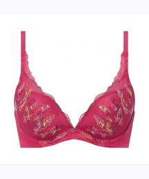 AMOSTYLE BY Triumph（アモスタイルバイトリンプ）の「夢みるブラ DeepV ブラジャー アモスタイル 25thアニバーサリーコレクション【B,C,Dカップ】 AMST1444 WHU JX（ブラジャー・レディース・ピンク系）」