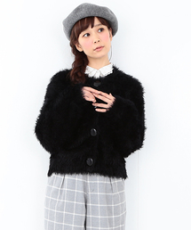 CAROLINA GLASER | CAROLINA GLASER / フェザーヤーン カーディガン(カーディガン/ボレロ)