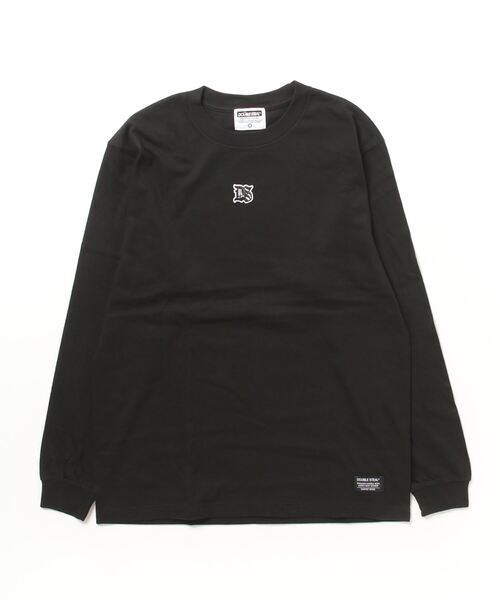 DOUBLE STEAL（ダブルスティール）の「DSブラックレター刺繍 長袖Tシャツ（Tシャツ/カットソー・メンズ・アーミー/ブラック・LARGE/MEDIUM/X-LARGE）」の13枚目の写真